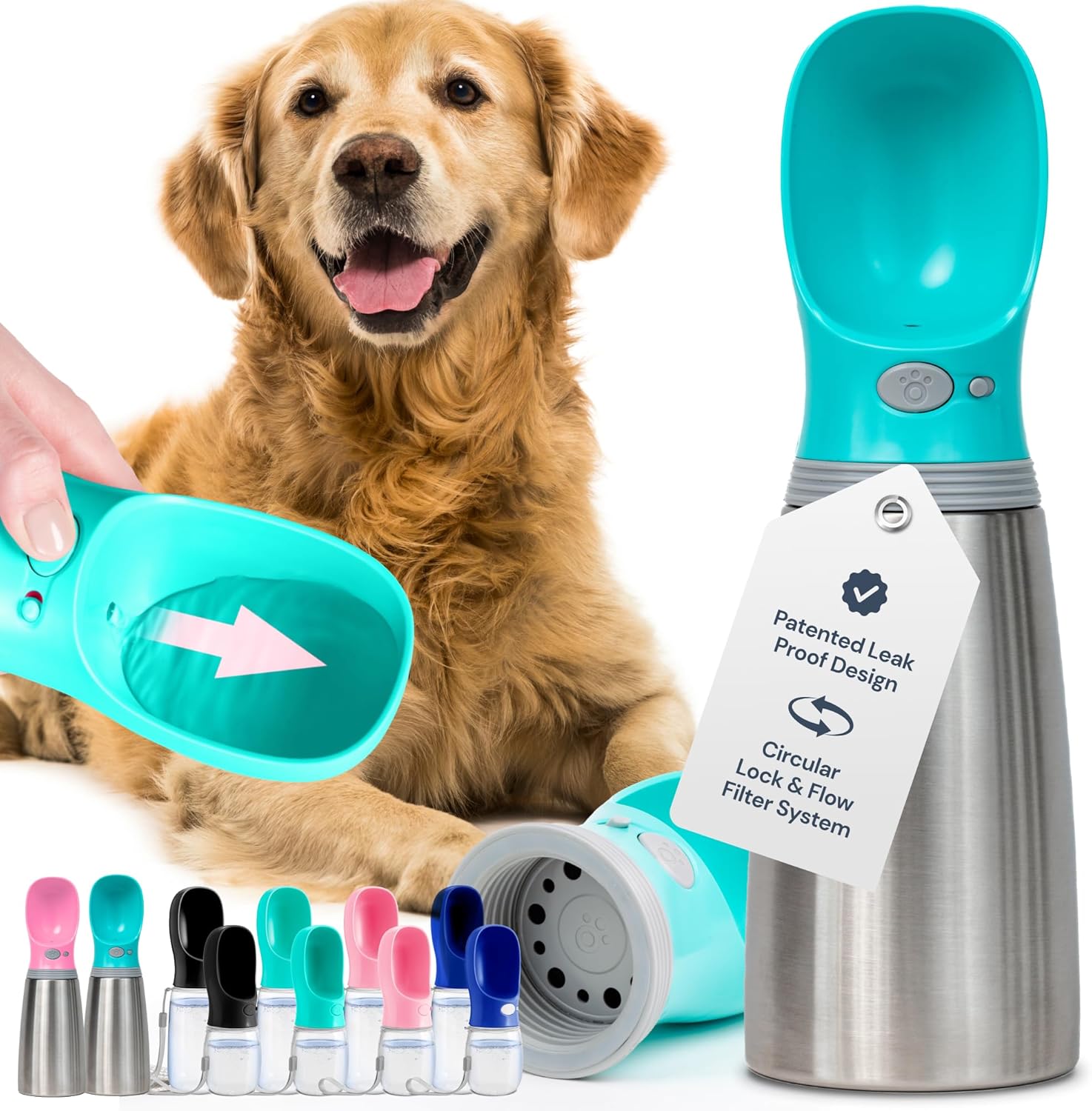 Bcase Dog Water Bottle Review: Leakproof Portable Hydration
