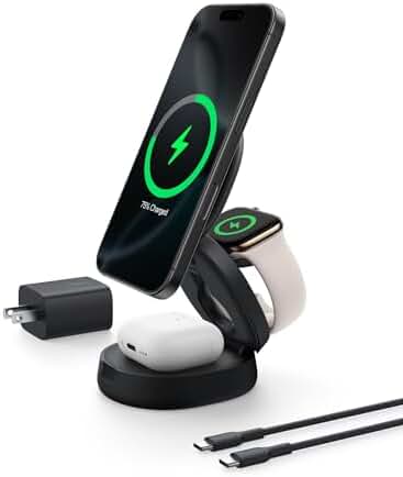 Belkin BoostCharge Pro 3-in-1 Review: Premium MagSafe + Qi2 Charging