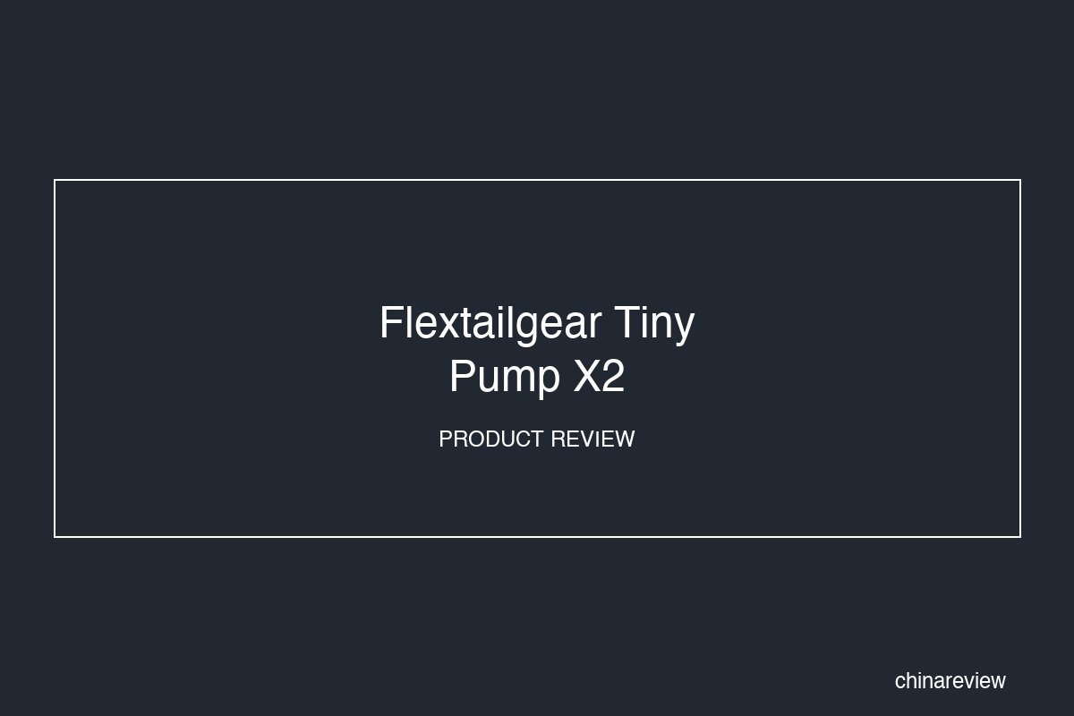 Flextail Tiny Pump Review: The 65g Air Pump That Started a Camping Revolution