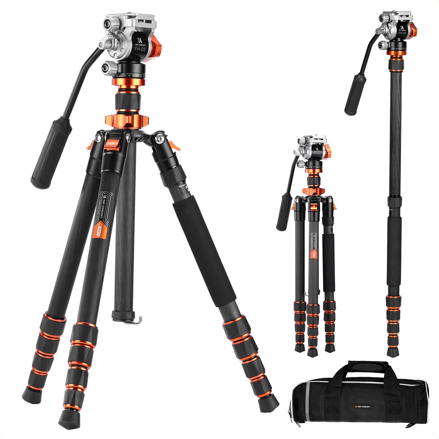 K&F Concept Tripod Review: Budget Carbon Fiber for Travel Photography