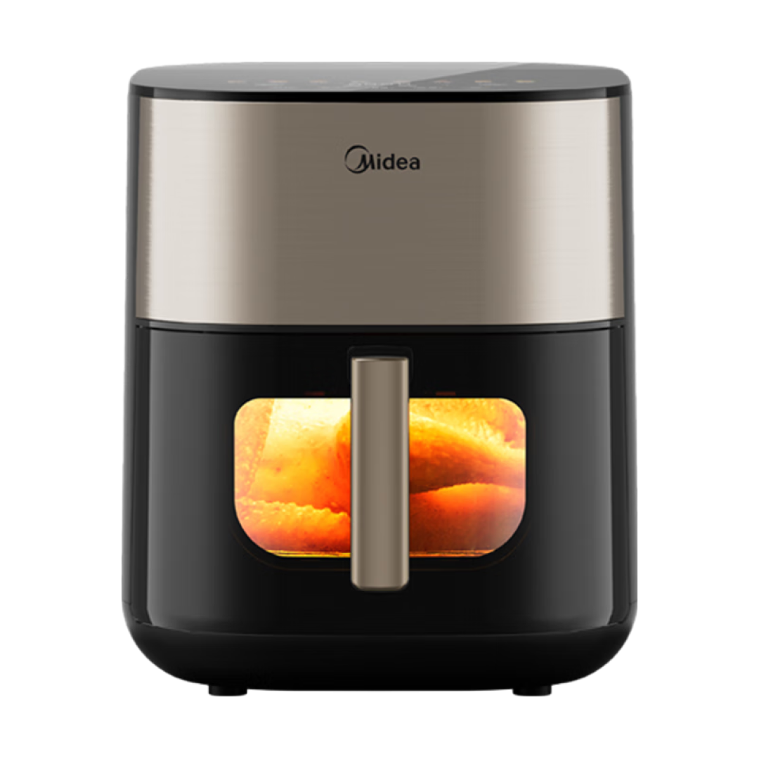 Midea MF-KZC6054 Air Fryer Review 2026: 6L Dual-Heat at ¥185 — 99% Positive on JD