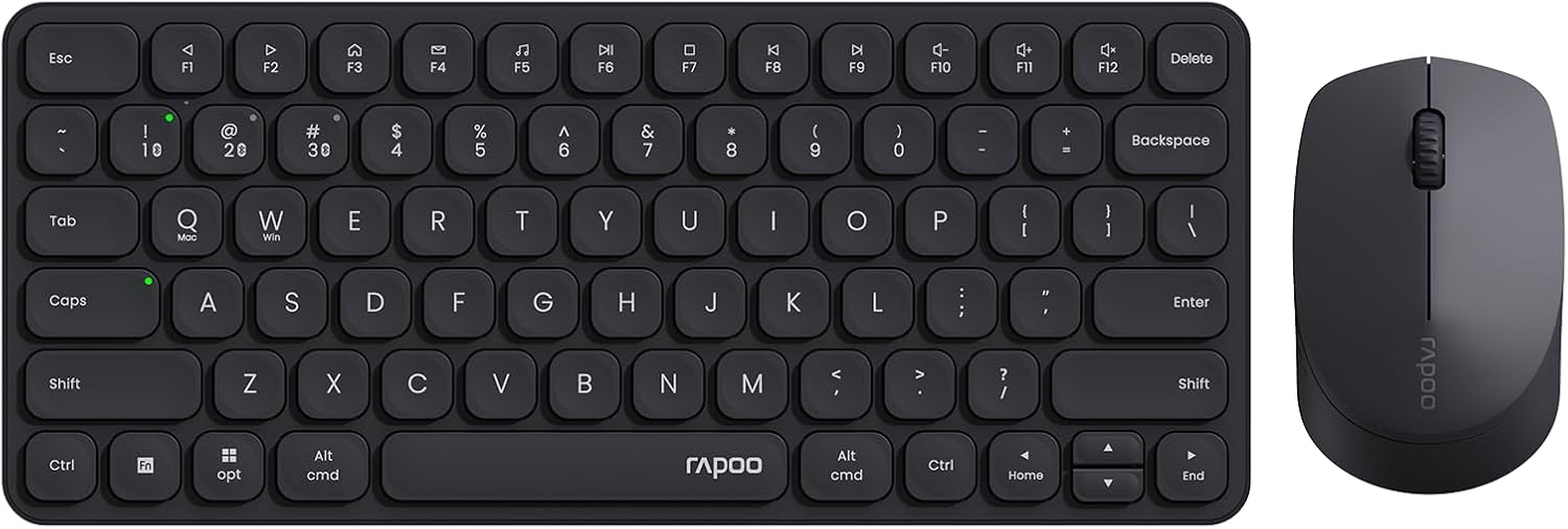 Rapoo Wireless Travel Keyboard and Mouse Combo Review: Best Portable Desktop for Productivity
